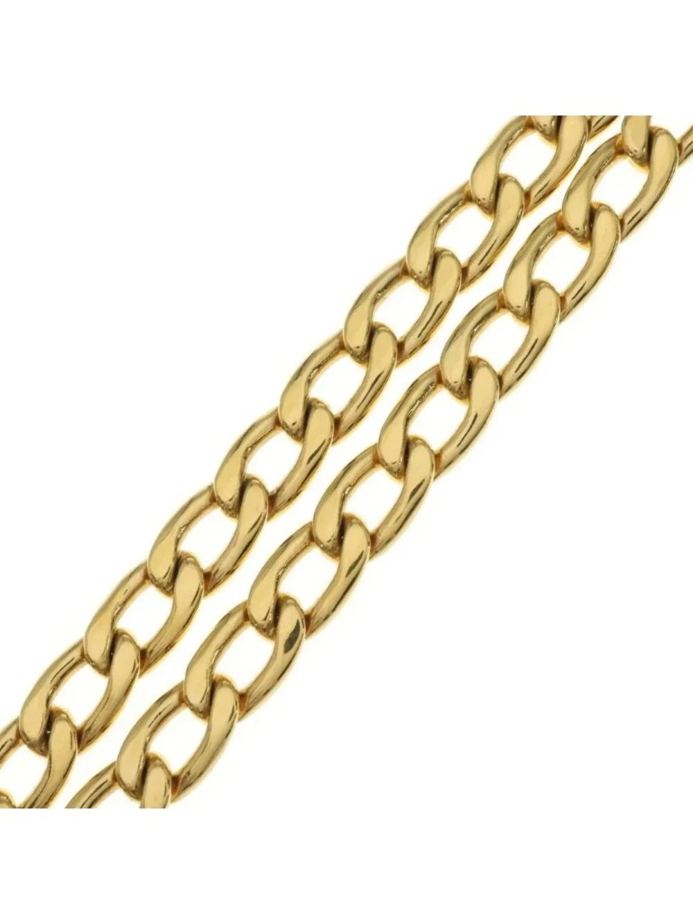 Chanel CC Logo Coin Medal Chain Belt Gold
